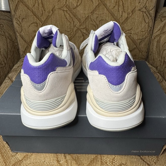 New Balance 57/40‎ Sea Salt Purple Orange Men's 8.5 D M5740SB1 - Picture 6 of 9
